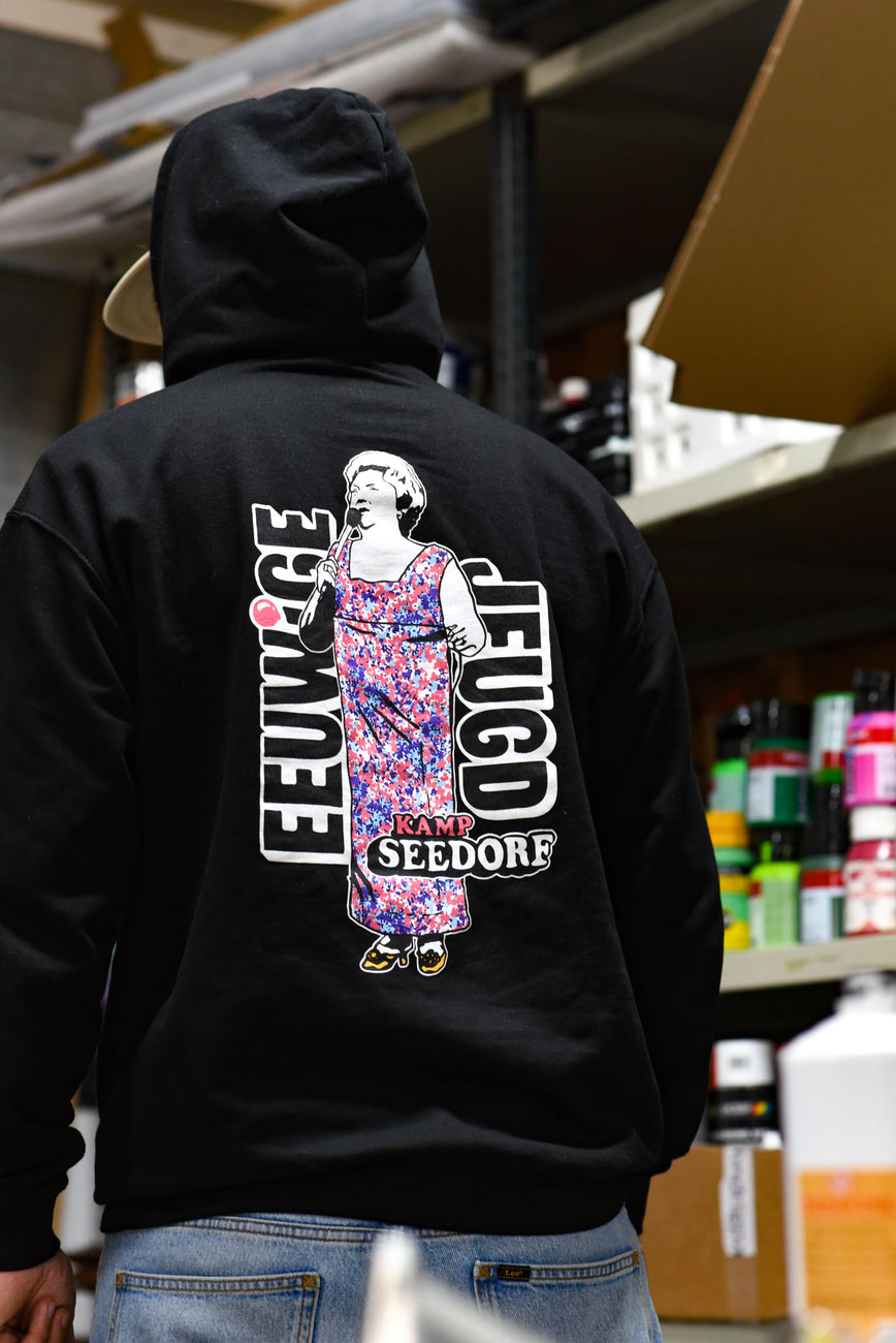 de Limited edition hoodie X Kamp Seedorf